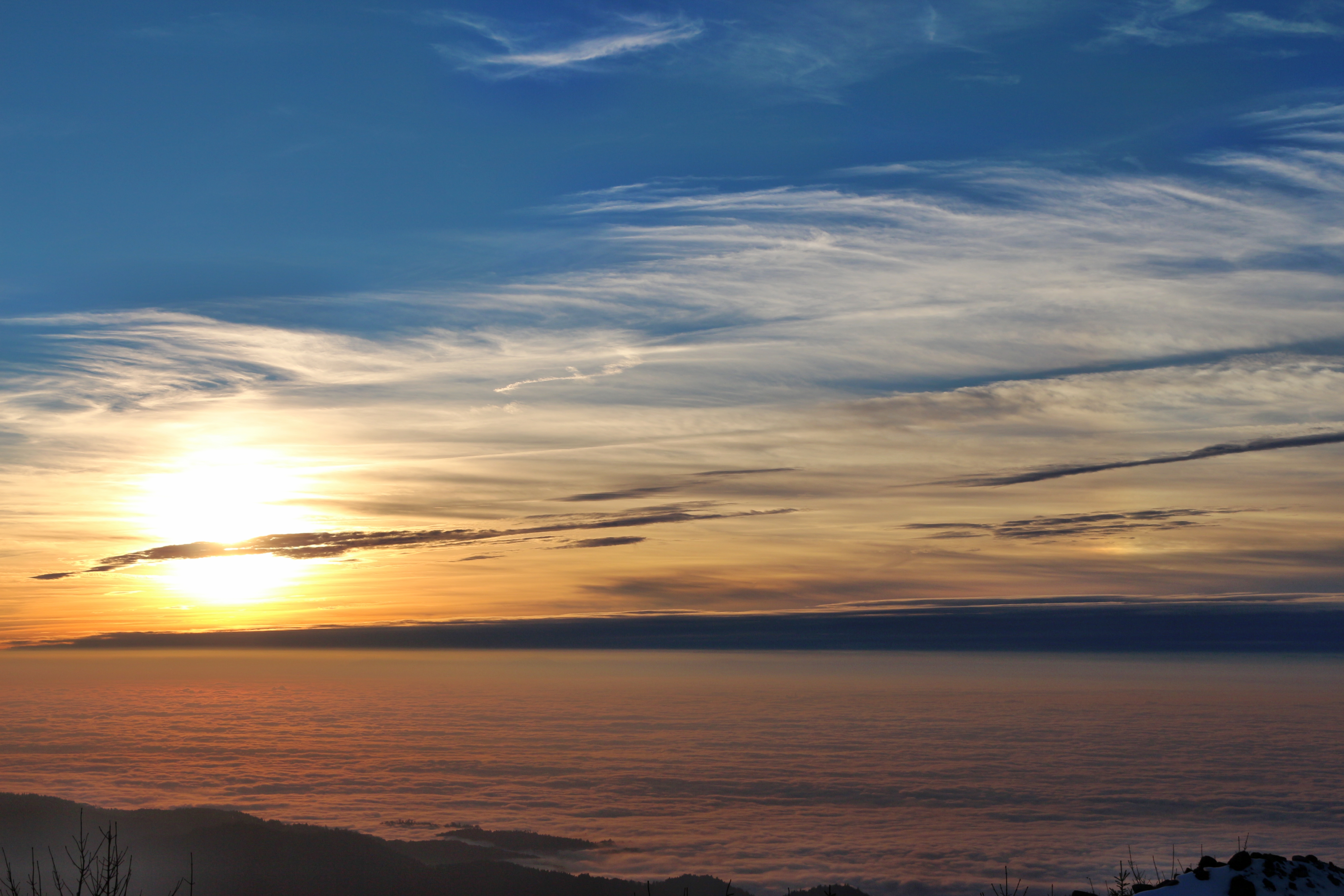 A blanket of fog covering CFB Baden-Söllingen & surrounding area(2013)... photo by Mummelteich (Wikimedia)