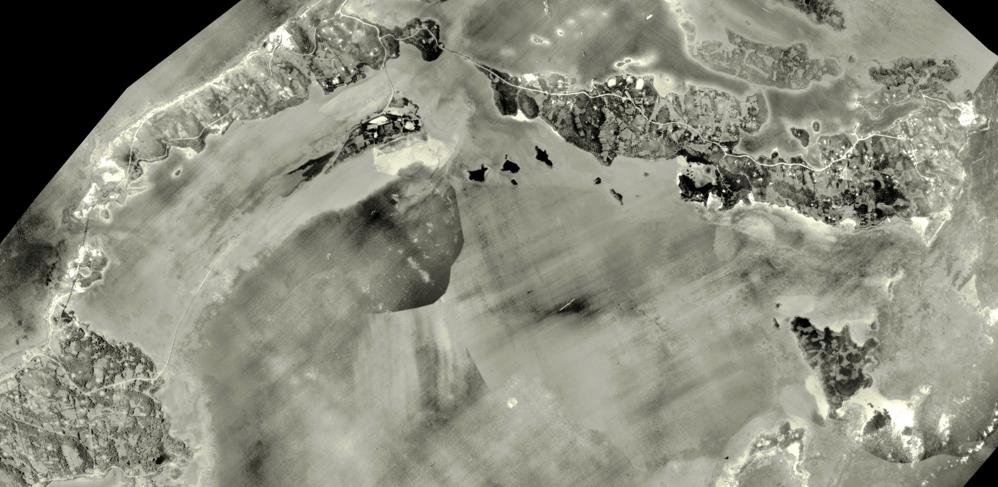 1941Long Bird Island, St. David's Island, and Cooper's Island (NASA)... all seperate islands