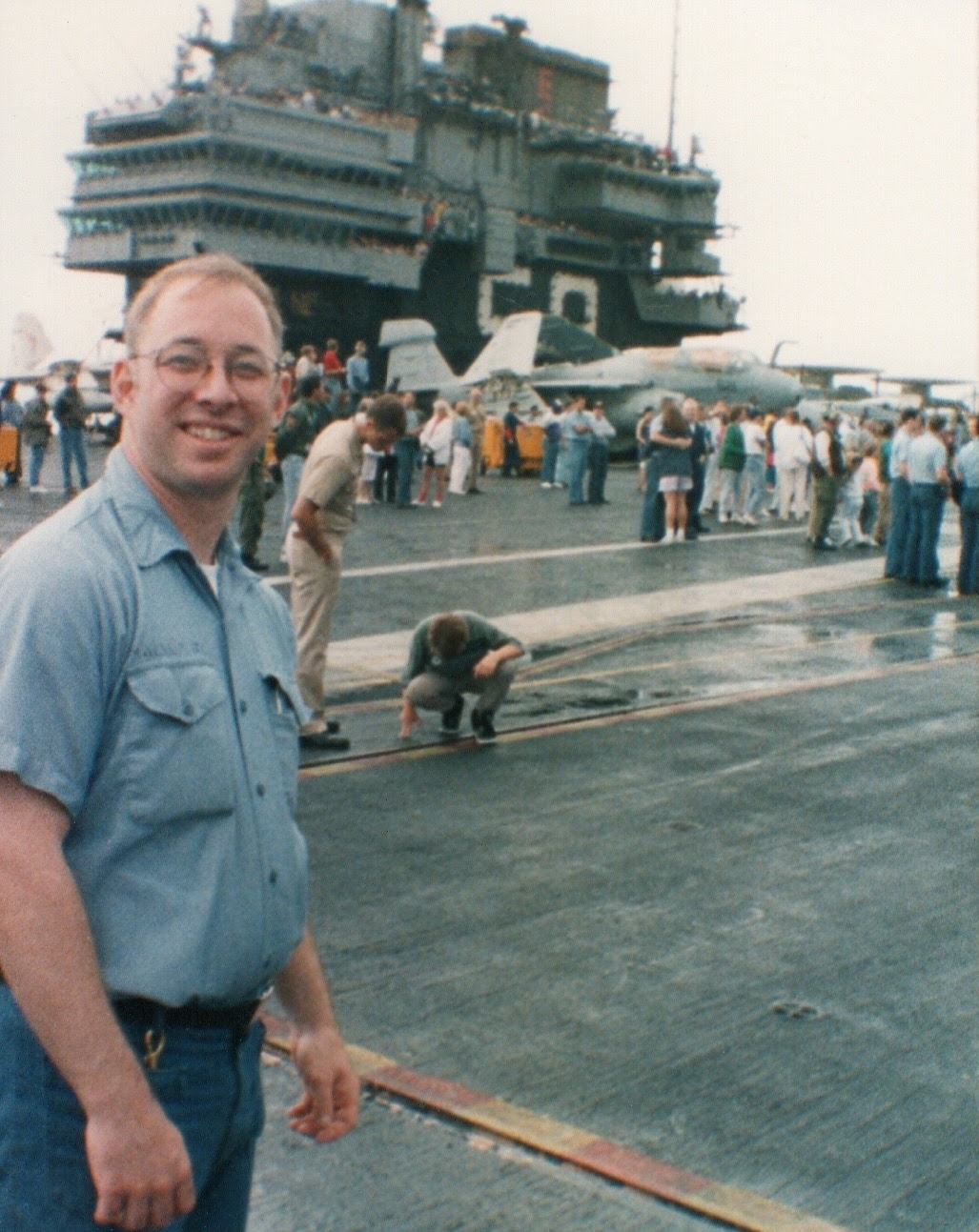 My good buddy Scott MacAlpine (US Navy),the inspiration for these NAS Bermuda pages.