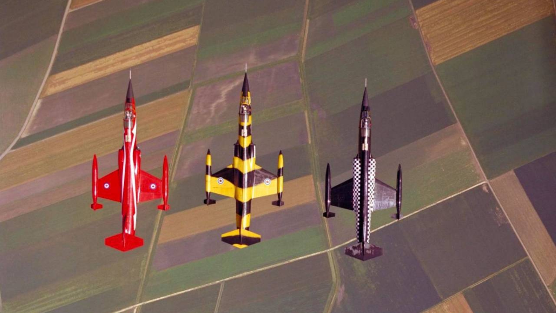 CF-104s from my Canadian Forces Base CFB Baden-Söllingen (EDSB), West Germany