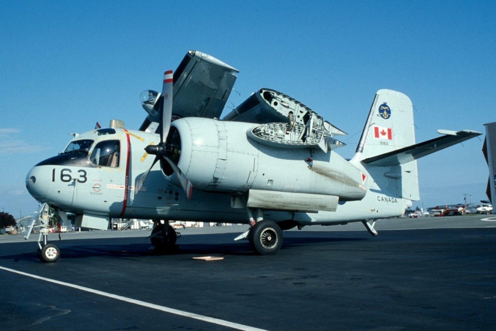 CP-121 Tracker (12163) at Vancouver International Airport (YVR), Vancouver, British Columbia, Canada