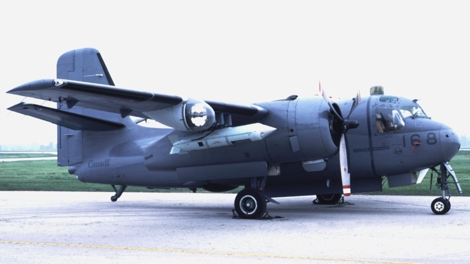 CP-121 Tracker (12168) at London Airport (CYXU), Ontario, Canada