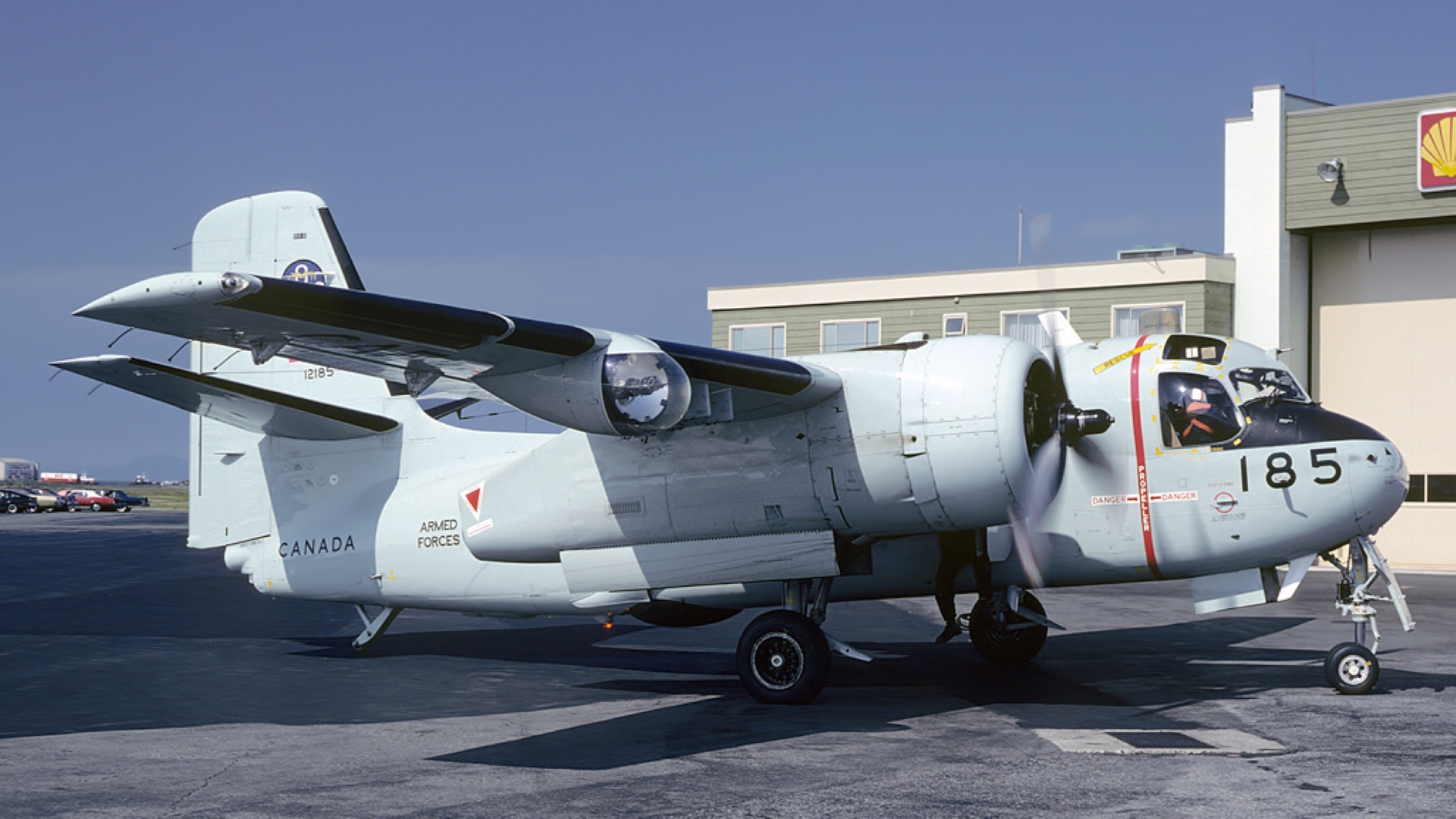CP-121 Tracker (12185) at Vancouver International Airport (CYVR), British Columbia, Canada