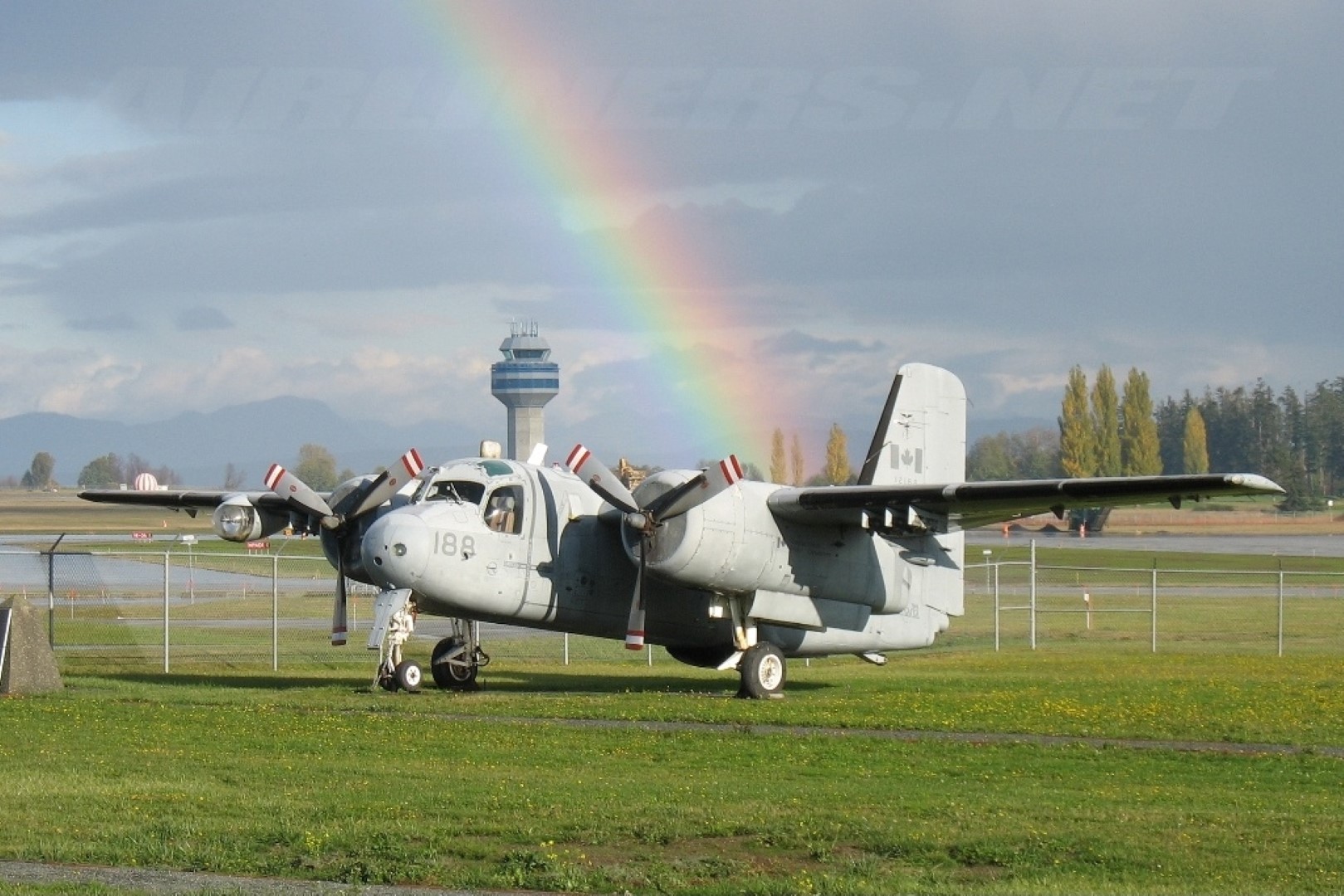 CP-121 Tracker (12188) at Canadian Forces Base CFB Comox (CYQQ), Vancouver Island, British Columbia, Canada
