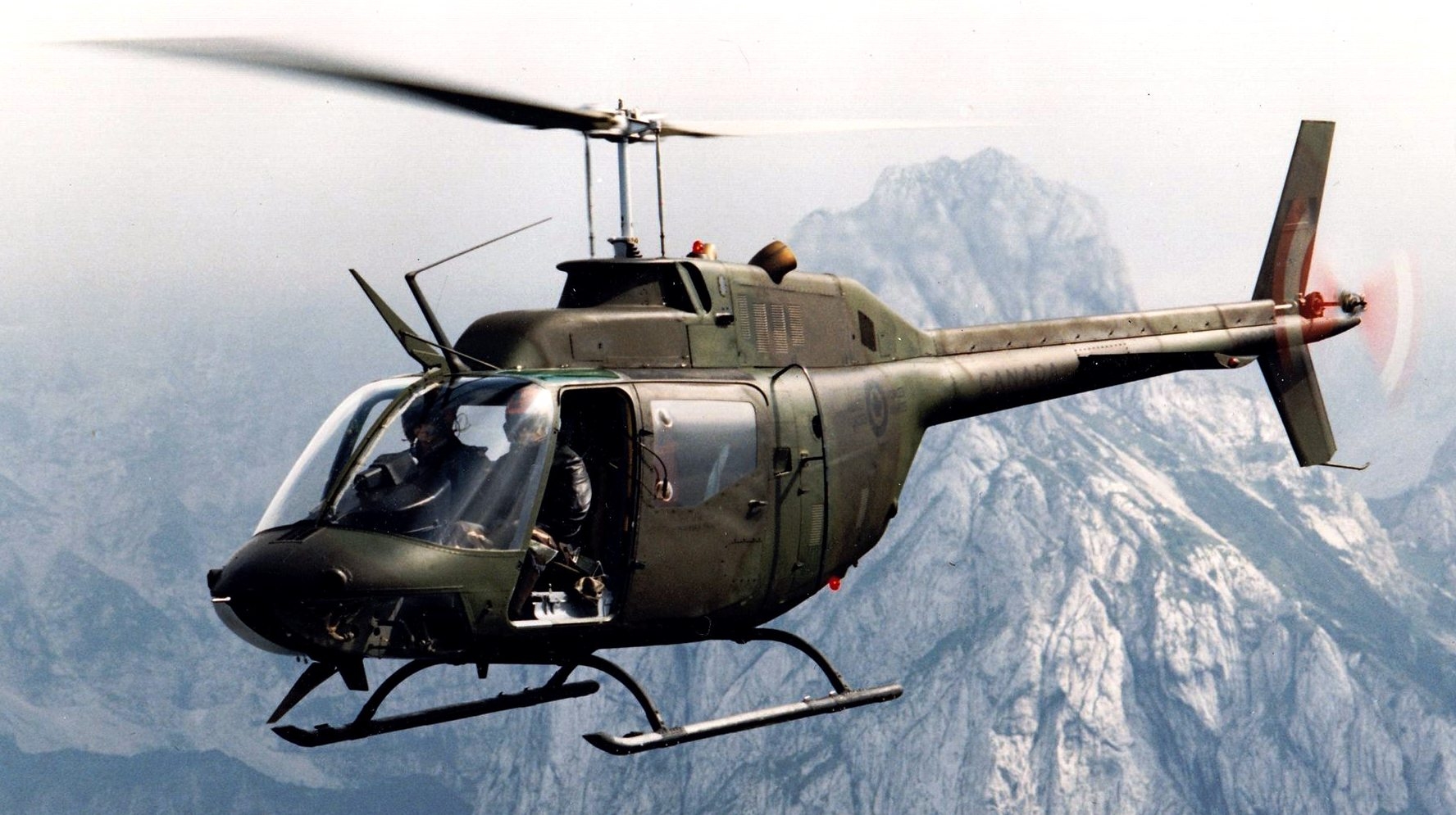 Ch 136~60f81a773e641389f0bf992f Bell CH 136 Kiowa  Germany  1986  Vic Johnson