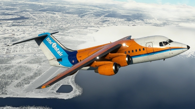 British Aerospace BAe-146for Microsoft Flight Simulator 2020[by JustFlight]