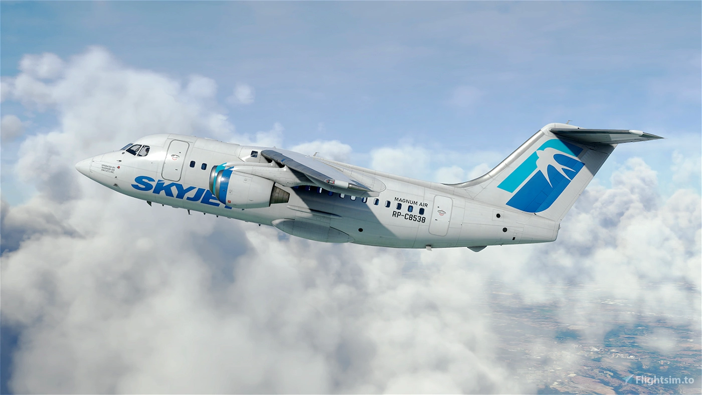 Skyjet airlines just flight bae 146 100 hi def rp c8538 eJBPX 1