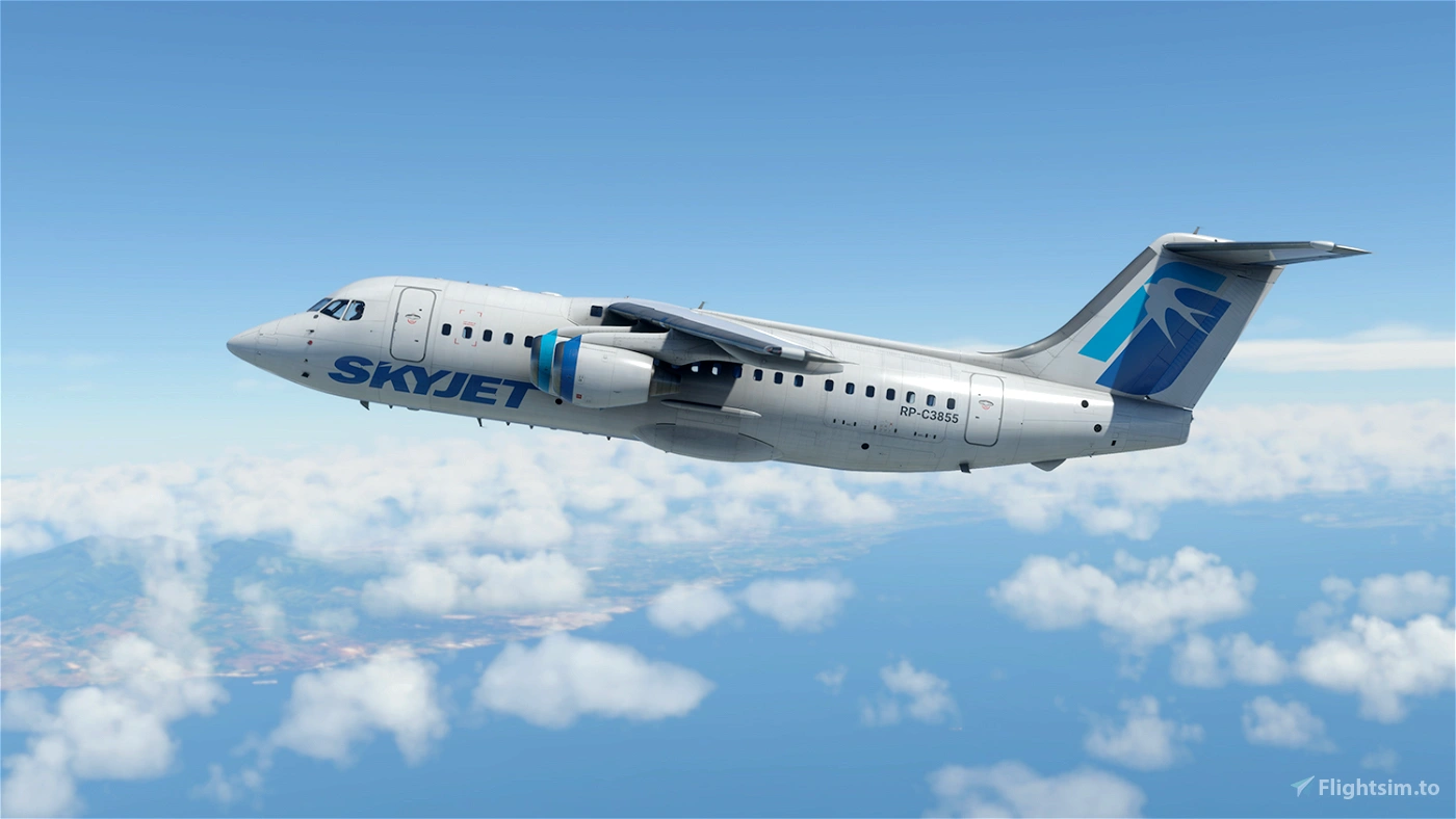 Skyjet airlines just flight bae 146 200 rp c3855 CSGjZ 1