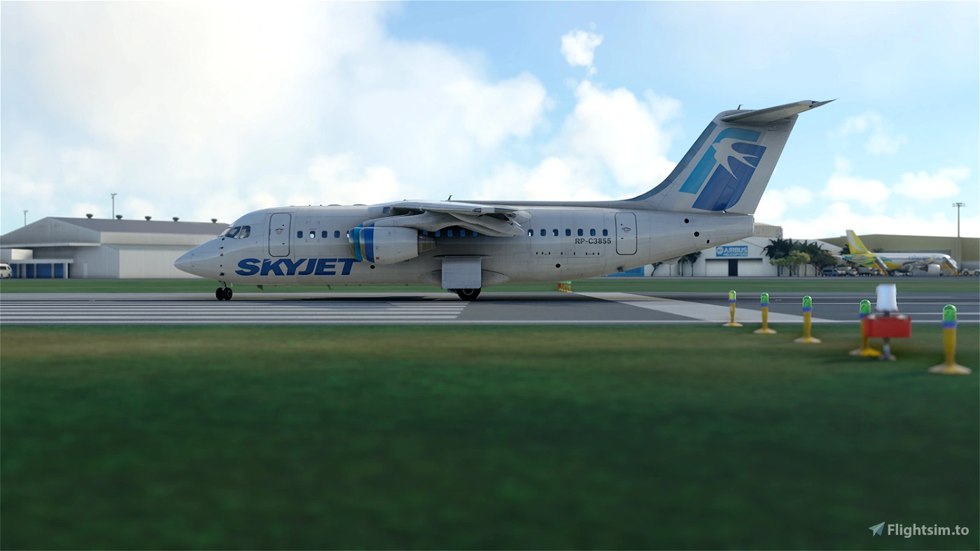 Skyjet airlines just flight bae 146 200 rp c3855 fVMyW 1