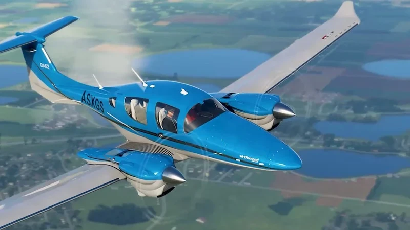FS2020 Aircraft Diamond DA62 Asobo 1