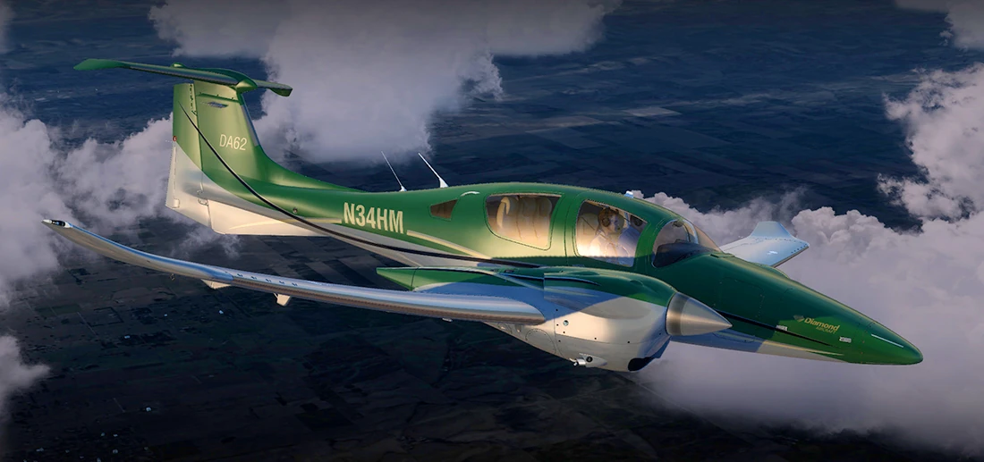 FSX Aircraft Diamond DA62 Carenado 1