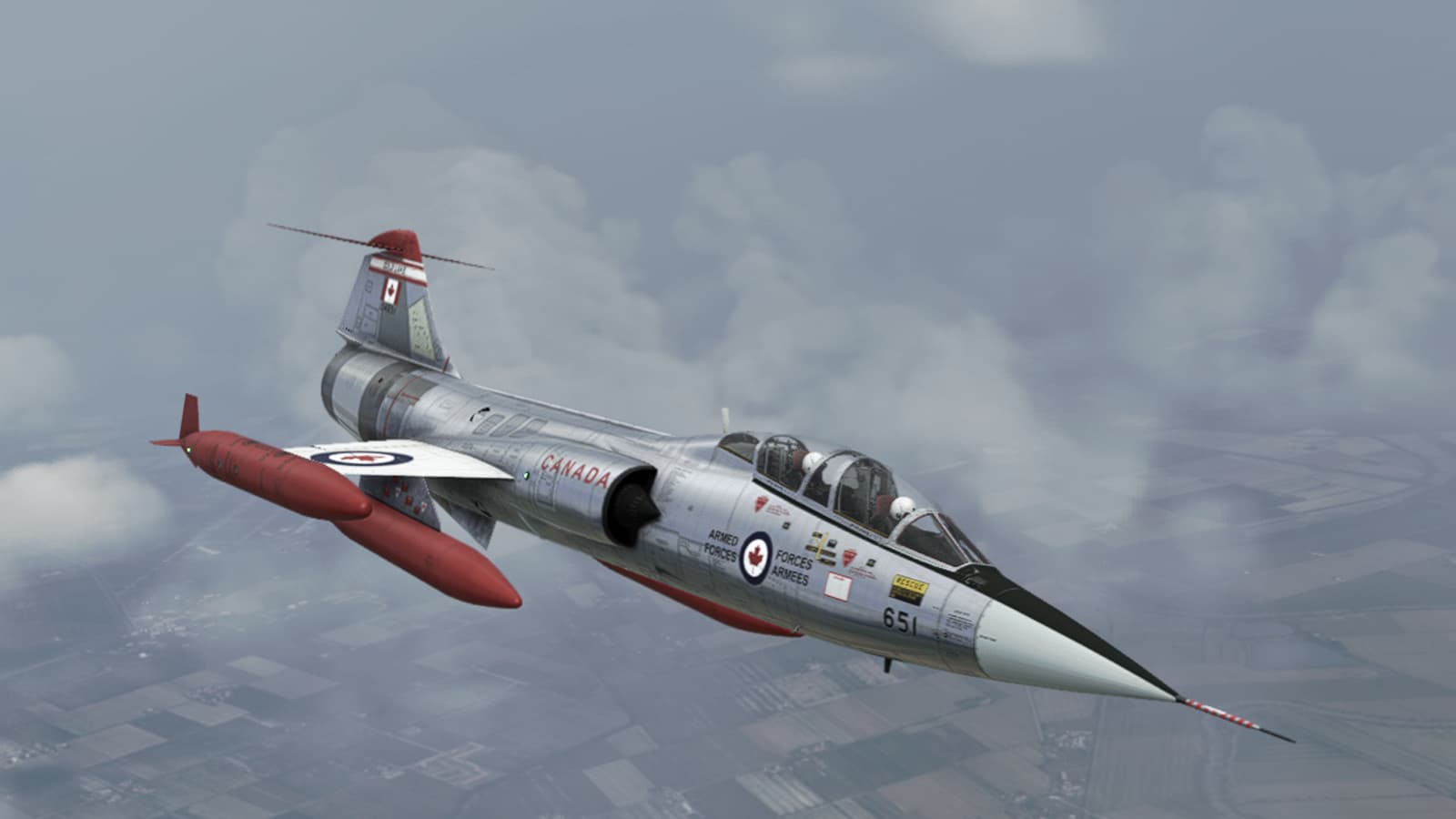 Lockheed CF-104D Starfighterfor Microsoft Flight Simulator 2020[by Sim Skunk Works]
